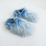 Plush Slippers For Men And Women Autumn Winter Slip-On Shoes