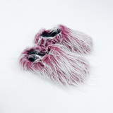 Plush Slippers For Men And Women Autumn Winter Slip-On Shoes