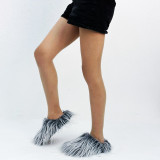 Plush Slippers For Men And Women Autumn Winter Slip-On Shoes