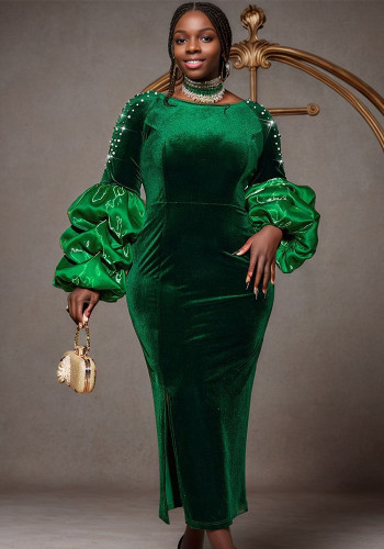 Women Beaded Party Dress