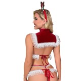 Women Christmas bunny girl Sexy Lingerie Set