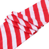Red and white Christmas stockings Bow twill stockings Christmas stockings