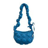 Women Pleated Cloud Casual One Shoulder Crossbody Dumpling Bag