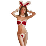 Women uniform Bikini bunny girl Sexy Lingerie Set