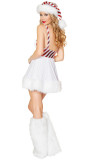 White Christmas girl c snowman Christmas performance costume