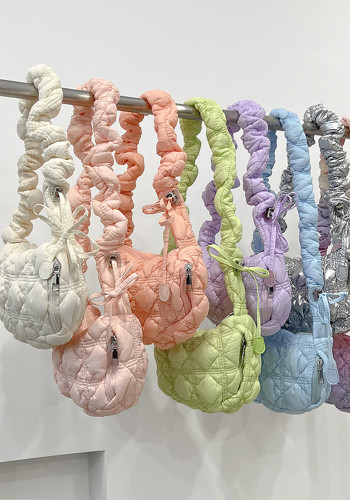 Women Pleated Cloud Casual One Shoulder Crossbody Dumpling Bag