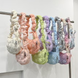 Women Pleated Cloud Casual One Shoulder Crossbody Dumpling Bag
