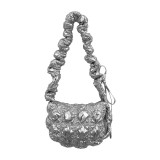 Women Pleated Cloud Casual One Shoulder Crossbody Dumpling Bag
