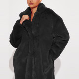 Women Faux Furry Coat