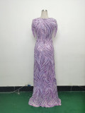 Plus Size Women Sequin Formal Party Evening Dress