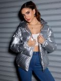 Women American Winter Shiny Padding Jacket
