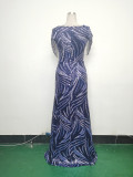 Plus Size Women Sequin Formal Party Evening Dress