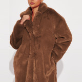 Women Faux Furry Coat