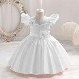 Middle-Aged Children's Dress Flower Girl Princess Dress Baby Dress
