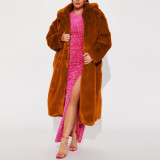 Women Faux Furry Coat