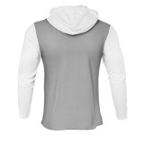 Men's Casual Set Outdoor Hooded Striped Long Sleeve Hoodies Pants Set