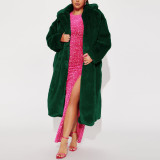 Women Faux Furry Coat