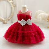 Baby Girl Evening Dress Puffy Wedding Dress Baby Princess Dress