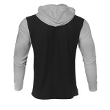 Men's Casual Set Outdoor Hooded Striped Long Sleeve Hoodies Pants Set