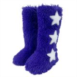 Long-Tube Fur Boots Women's Winter High-Tube Snow Boots