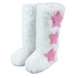 Long-Tube Fur Boots Women's Winter High-Tube Snow Boots