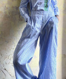 Autumn Printed Casual Women's Trousers