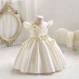 Middle-Aged Children's Dress Flower Girl Princess Dress Baby Dress