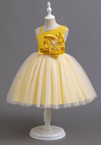 Children's Strap Wedding Dress Tutu  Princess Dress Children's Luxury Dress