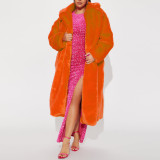 Women Faux Furry Coat
