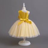 Children's Strap Wedding Dress Tutu  Princess Dress Children's Luxury Dress
