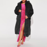 Women Faux Furry Coat