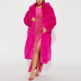 Women Faux Furry Coat