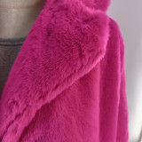 Women Faux Furry Coat