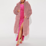 Women Faux Furry Coat
