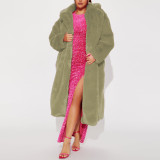 Women Faux Furry Coat