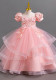 Flower Girl Evening Dress Beaded Wedding Dress Princess Dress Kids Dress