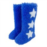 Long-Tube Fur Boots Women's Winter High-Tube Snow Boots