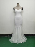 Plus Size Women Sequin Formal Party Maxi Evening Dress