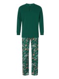 Parent-Child Outfit Spring And Autumn Mother And Child Christmas Pajamas