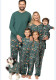 Parent-Child Outfit Spring And Autumn Mother And Child Christmas Pajamas