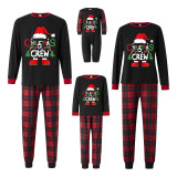 Parent-Child Outfit Whole Family Autumn And Winter Cotton Christmas Parent-Child Home Clothes Pajamas Set