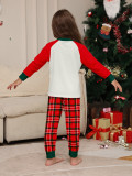 Merry Christmas Letter Christmas Tree Gift Printing Parent-Child Outfit
