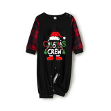 Parent-Child Outfit Whole Family Autumn And Winter Cotton Christmas Parent-Child Home Clothes Pajamas Set