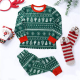 Autumn And Winter Christmas Parent-Child Wear Home Pajamas Set