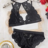 Sexy Lace Two-Piece Lingerie Set