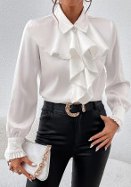 Autumn Fashion Ruffle Layered Shirt For Women Autumn Fashion Ruffle Layered Shirt For Women