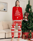 Christmas Family Wear Print Long Sleeve Pajama Set