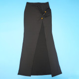 Women irregular sexy Top and skirt two-piece set