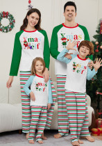 Christmas Family Wear Print Long Sleeve Pajama Set