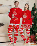 Christmas Family Wear Print Long Sleeve Pajama Set